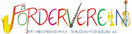 Logo Förderverein KMS 2018 Logo Förderverein der Kreismusikschule Schleswig-Flensburg