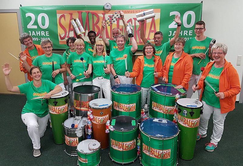 20 Jahre "Sambalegria" der Kreismusikschule in Schleswig in 2019