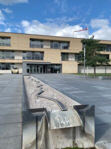 Eingang A.P. Møller-Skolen in Schleswig