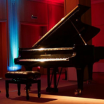 Steinway-Flügel im Bürgersaal des Kreishauses Schleswig