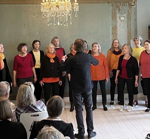 Chor der Kreisverwaltung Schleswig bei einem Konzert in Fockbek 2014