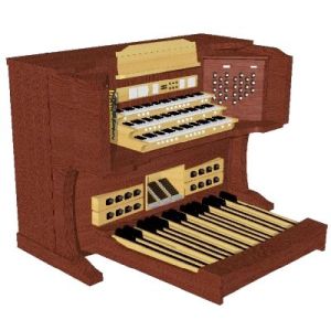 Orgel mit drei Manualen