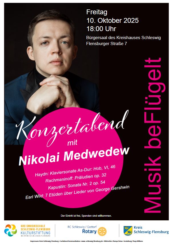 Klavierkonzert mit Nikolai Medwedew